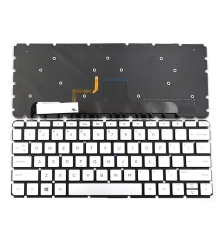 Bàn phím Laptop HP Pavilion 13-ab 13-u 14-ab 14-al, Envy 14t-j (LED - Bạc)